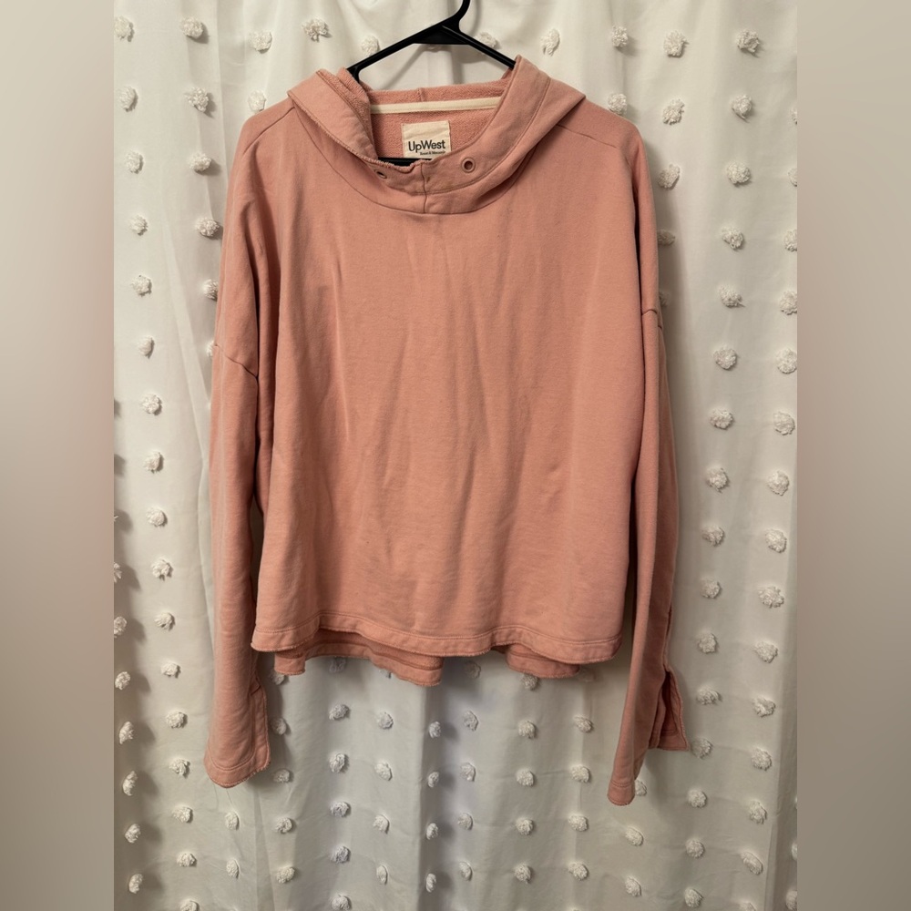 UpWest Blush Pink Lounge Set Super Soft Hoodie & Joggers L/XL - Picture 3 of 10